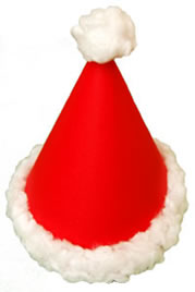 Santa's hat craft