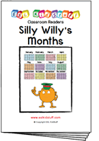 Silly Willy's Months reader