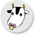 Farm animals 1: A cow says Moo