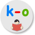 Alphabet k-o