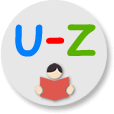 Alphabet U-Z