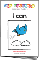 Read classroom reader "I Can"
