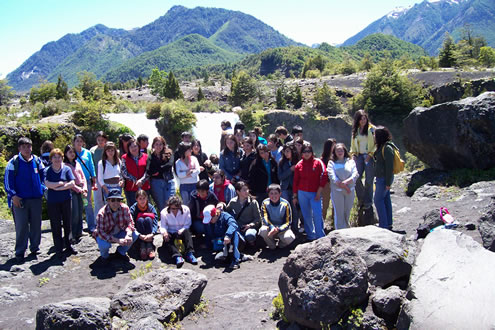 Nueva Imperial English class, Chile